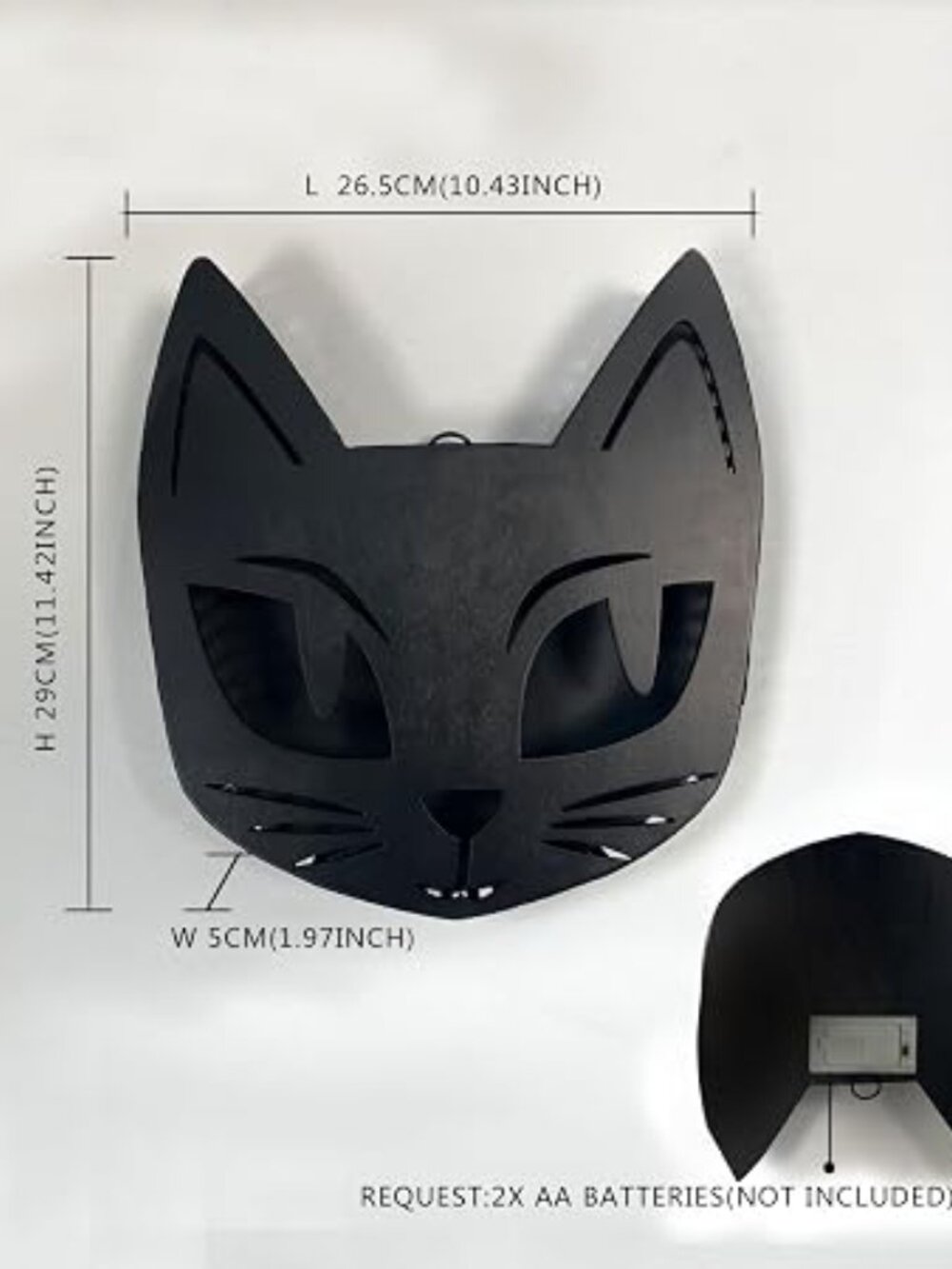 Black Cat Light,Battery Operated LED Sign - Picture 9 of 12